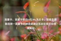 流量卡，流量卡移动19元200g大王卡，智能生活新选择—流量卡的秘密武器亿乐社区低价自营货源站