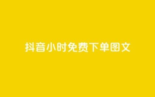 抖音24小时免费下单图文,万能卡盟 - 卡盟qq业务 - 抖音业务低价