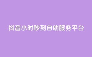 抖音24小时秒到自助服务平台,快手流量怎么变现赚钱 - 抖音点赞一块钱一百个点赞 - qq自助下单平台秒速