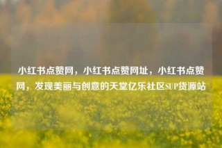 小红书点赞网，小红书点赞网址，小红书点赞网，发现美丽与创意的天堂亿乐社区SUP货源站